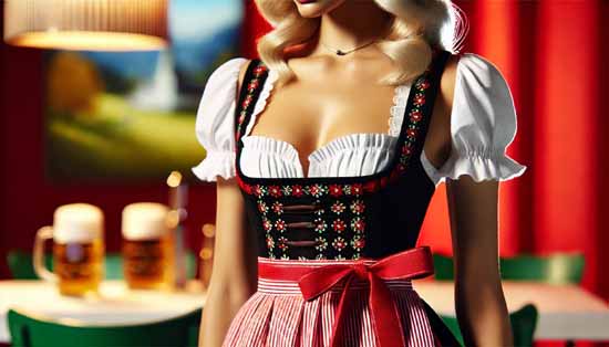 Dirndl Schleife Bedeutung